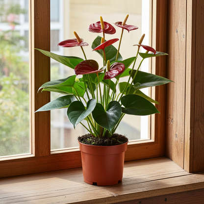 Kamerplant - Anthurium Calon - Pot Ø 12cm Hoogte ↕ 36cm