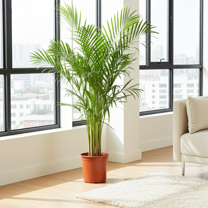 XL kamerplant - Dypsis Lutescens (Areca) - Luchtzuiverend - Pot Ø 24cm Hoogte ↕ 120cm