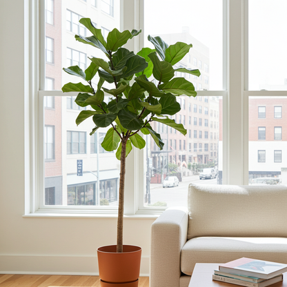 XL kamerplant - Ficus lyrata stam - Pot Ø 30cm Hoogte ↕ 160cm