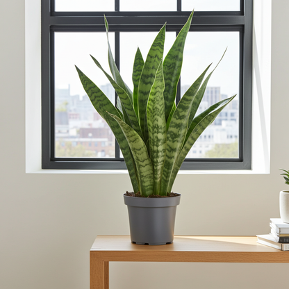 Kamerplant - Sansevieria Aubrytniana Dragon - Pot Ø 14cm Hoogte ↕ 55cm
