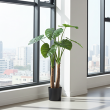Kunstplant - Alocasia Olifantsoor - Hoogte ↕ 110cm