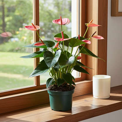 Kamerplant - Anthurium Sweet Dream - Pot Ø 12cm Hoogte ↕ 35cm