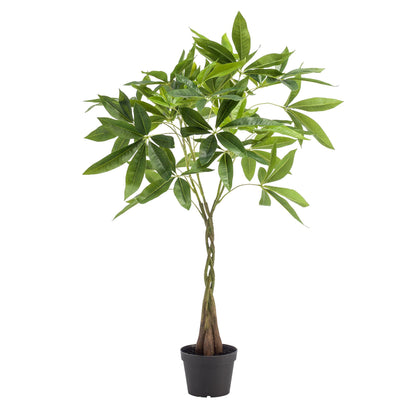 Kunstplant - Pachira aquatica Geldboom - Hoogte ↕ 90cm