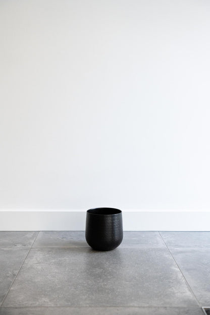 Sierpot - Gina Da Karakter Matzwart S - Hoogte 16cm Breedte 16cm