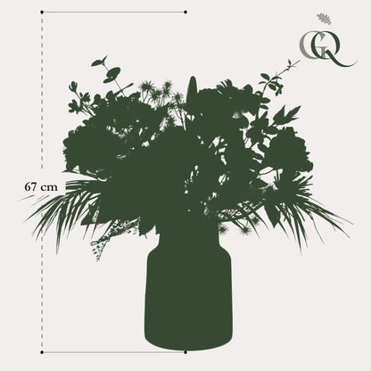 Kunstbloemen - Boeket M Pretty Powerful - Hoogte ↕ 67cm