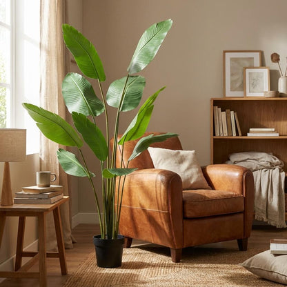 Kunstplant - Strelitzia Nicolai - Hoogte ↕ 180cm