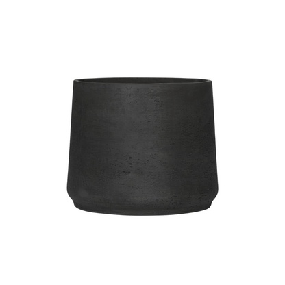 Sierpot - Jumbo Patt Black Washed - Ø 23cm Hoogte 19cm