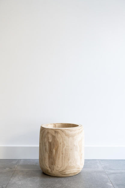 Sierpot - Hout Lichtbruin Pia - L - H31cm B29cm