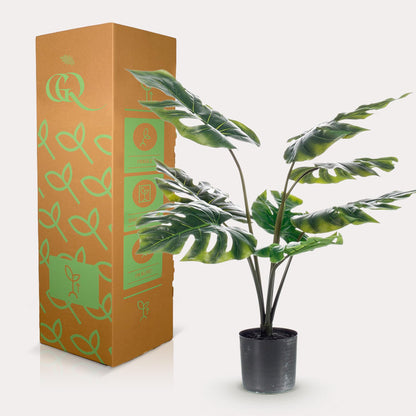 Kunstplant - Monstera Deliciosa - Hoogte ↕ 65cm