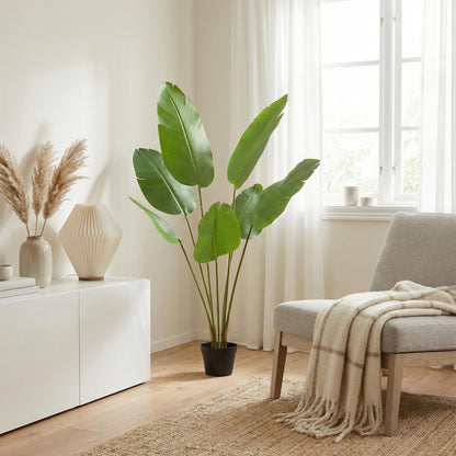 Kunstplant - Kunstplant Strelitzia Nicolai - 135cm