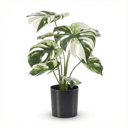 Kunstplant - Monstera bush in pot - Hoogte ↕ 40cm