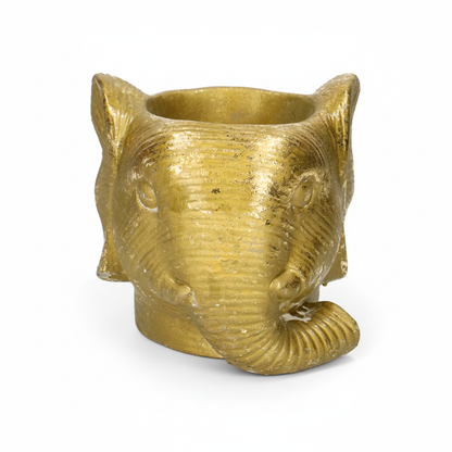 Sierpot - Planter Olifant Goud - D11/12cm x H10cm