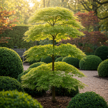 Buitenplant - Acer palmatum 'Emerald Lace' - Groen - Bladverliezend - Pot Ø 19cm Hoogte ↕ 70cm