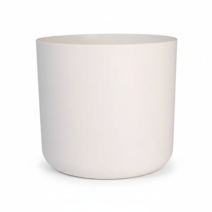 Sierpot - Ronde Bloempot 25cm - Wit