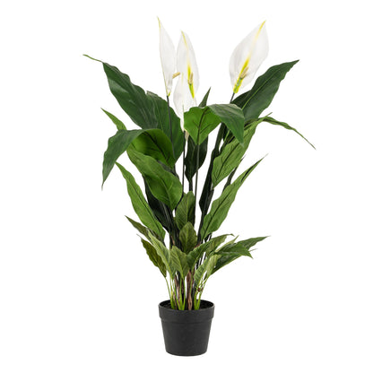 Kunstplant - Spathiphyllum - Lepelplant - Hoogte ↕ 90cm