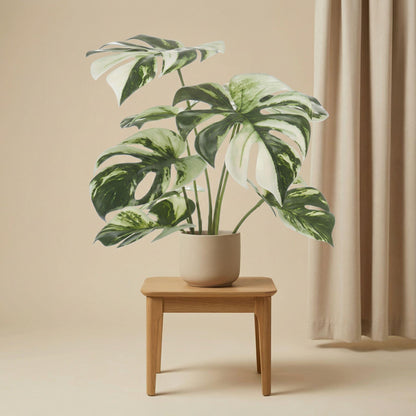 Kunstplant - Monstera bush in pot - Hoogte ↕ 40cm
