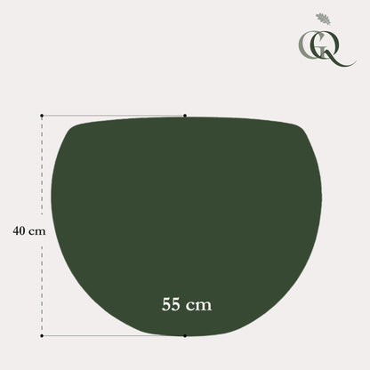 Sierpot Beige Raindrop Globe XXL - H40 W55cm