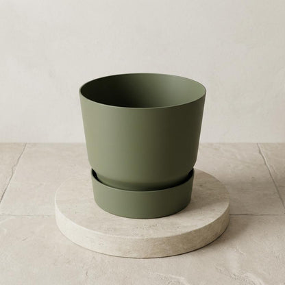 Sierpot - Greenville Round Leaf - Ø 30cm - Groen