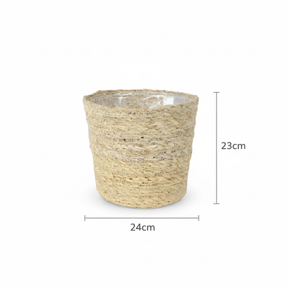 Pot - Planter Giraf - Bruin - Ø 11/14cm Hoogte 11cm