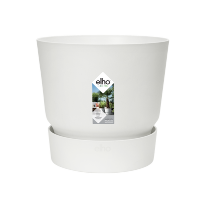 Pot - Greenville Round Wit - Ø 18cm H 17cm