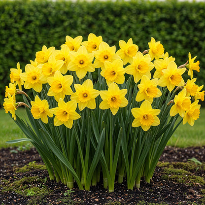 Buitenplant 40x Narcis Yellow - Bloembollen - Pot Ø 10-12cm