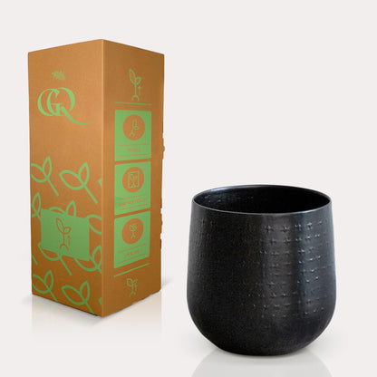Sierpot - Gina Da Karakter Matzwart S - Hoogte 16cm Breedte 16cm