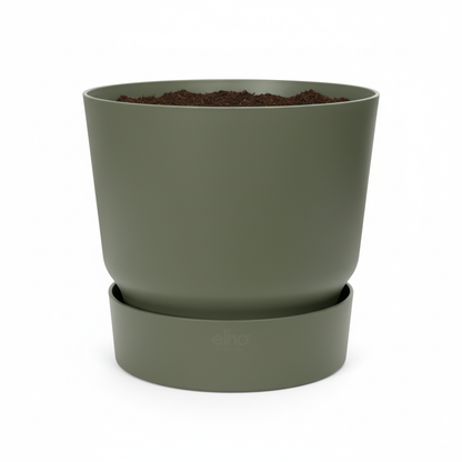 Sierpot - Greenville Round Leaf - Ø 25cm - Groen
