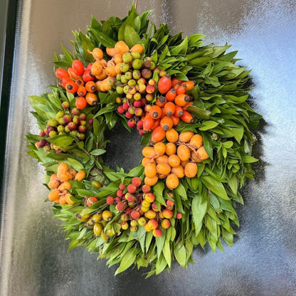 Decoratieve krans - Echte krans Elena - Ø 30cm