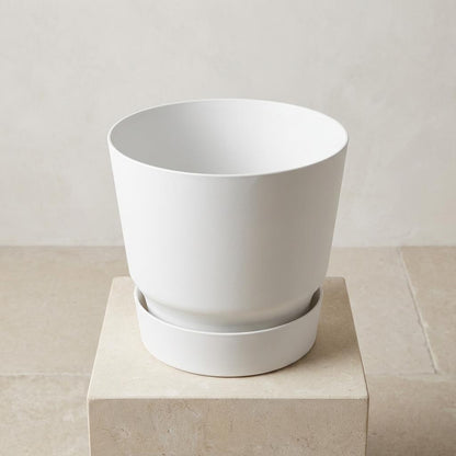 Sierpot - Ronde Buitenpot 30cm - Wit