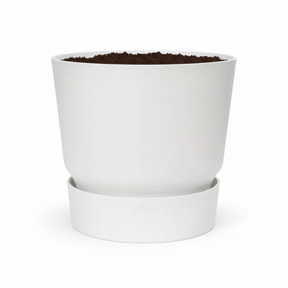 Sierpot - Elho Greenville Round - Wit - Ø 20cm