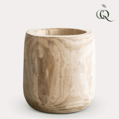 Sierpot - Hout lichtbruin Pia - Set van 3