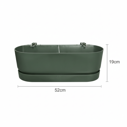 Pot - Greenville Easy Balcony - Bladgroen - Ø 25cm