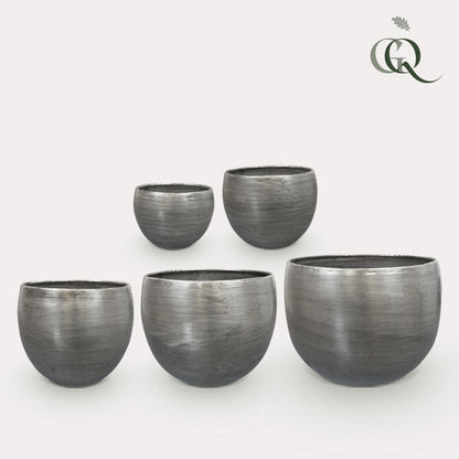 Accessoire - Set 5 Rowen Aluminium Zilverkleurig
