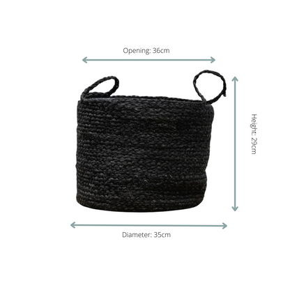 Mand Stefan Zwart - Ø 35cm Hoogte ↕ 29cm
