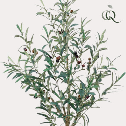 Kunstplant - Olea europaea Olijfboom - Hoogte ↕ 115cm