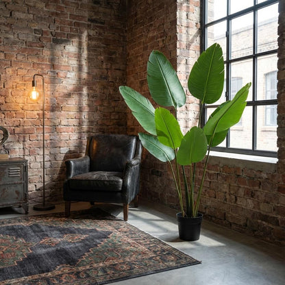 XL Kunstplant - Strelitzia Nicolai - Hoogte ↕ 155cm