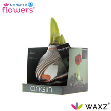 Kunstplant - Waxz® Artooz Earth Copper Boxz - Hoogte ↕ 15cm