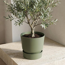Sierpot - Greenville Round Leaf - Ø 30cm - Groen