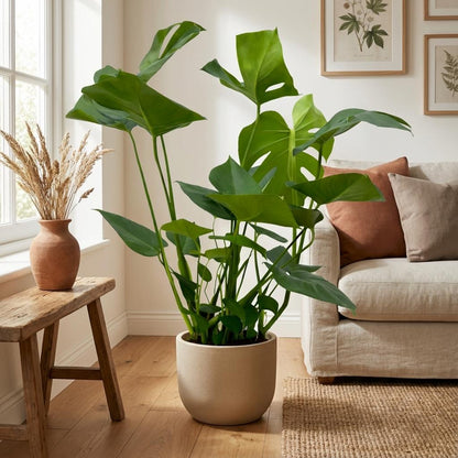 Kamerplant - Monstera - Luchtzuiverend - Hoogte ↕ 70cm