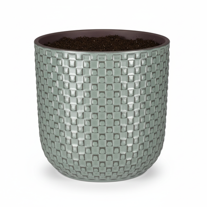 Pot - Pot Relief Groen - Ø 13,5cm
