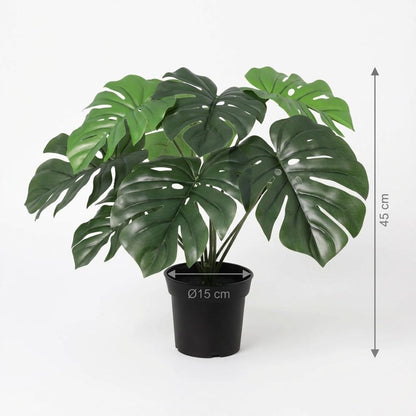 Kunstplant - Monstera Deliciosa - Hoogte ↕ 45cm