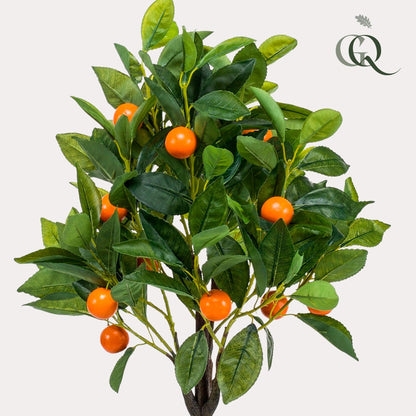 Kunstplant - Citrus Sinensis - Sinaasappelboom - Hoogte ↕ 75cm