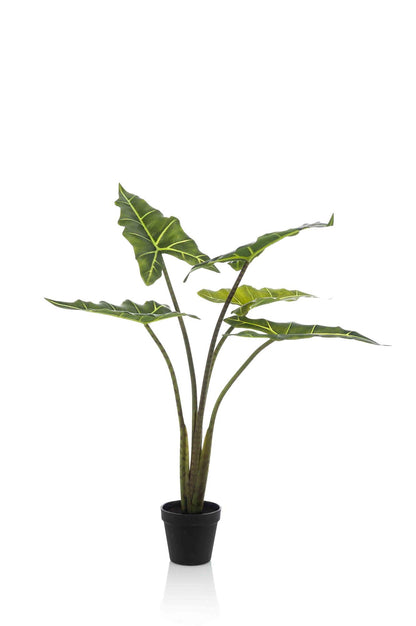 Kunstplant - Alocasia Frydek Olifantsoor - 80 cm