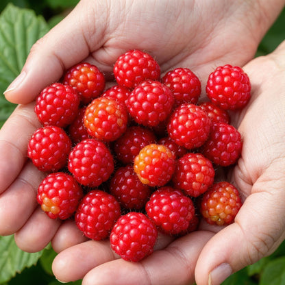 Buitenplant 3x Rubus phoenicolasius - Winterhard - Pot Ø 9cm Hoogte ↕ onbekend