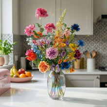 Kunstbloemen boeket - Summer Garden Deluxe Real Touch - 19 stelen - Hoogte ↕ 100cm