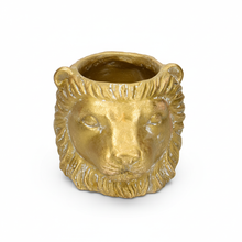 Pot - Planter Leeuw - Goud - Ø 11/13cm Hoogte 10cm