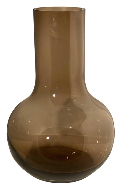 Vaas - Glas Seim Taupe - H37cm W25cm