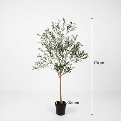 Kunstplant - Kunstplant Olijfboom - 170cm