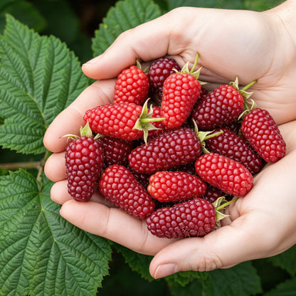 Buitenplant 3x Rubus Tayberry - Winterhard - Pot Ø 9cm Hoogte ↕ onbekend