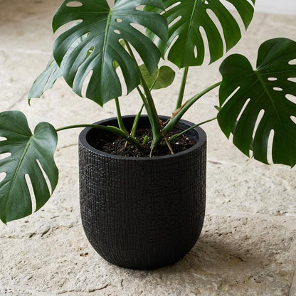 Pot - Capi Nature Skin Bol Antraciet - Ø 24cm H 21cm